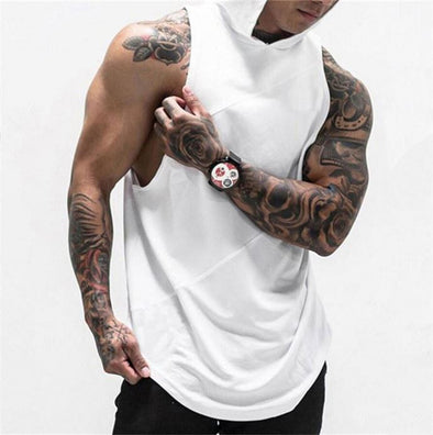 Man White Tank Top - Auny Store 